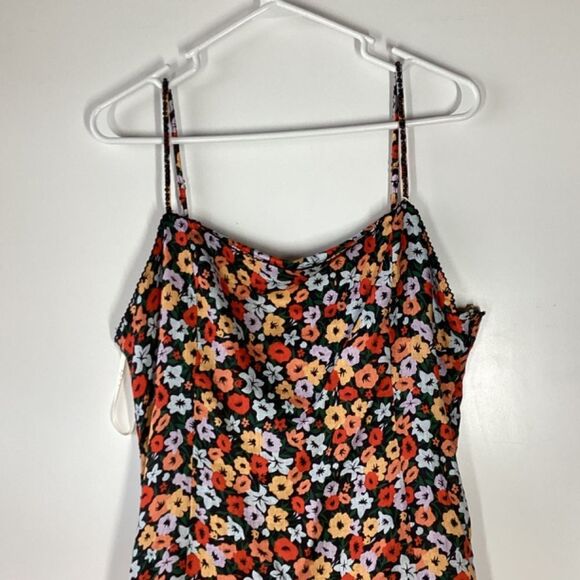 Agua by Agua BenditaTumbao Ruffled floral Linen Mini Dress Size  XL - Picture 14 of 14